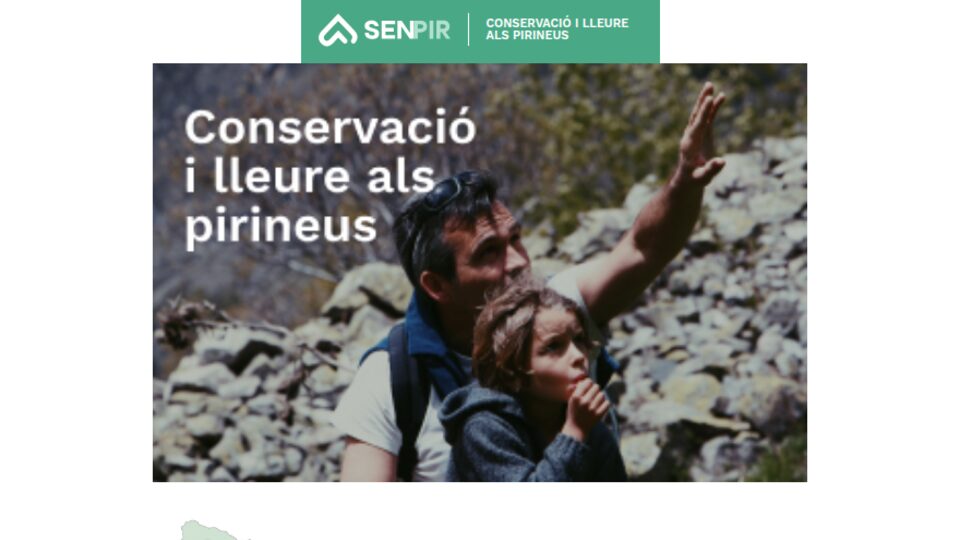 App SENPIR, conservació i lleure als Pirineus